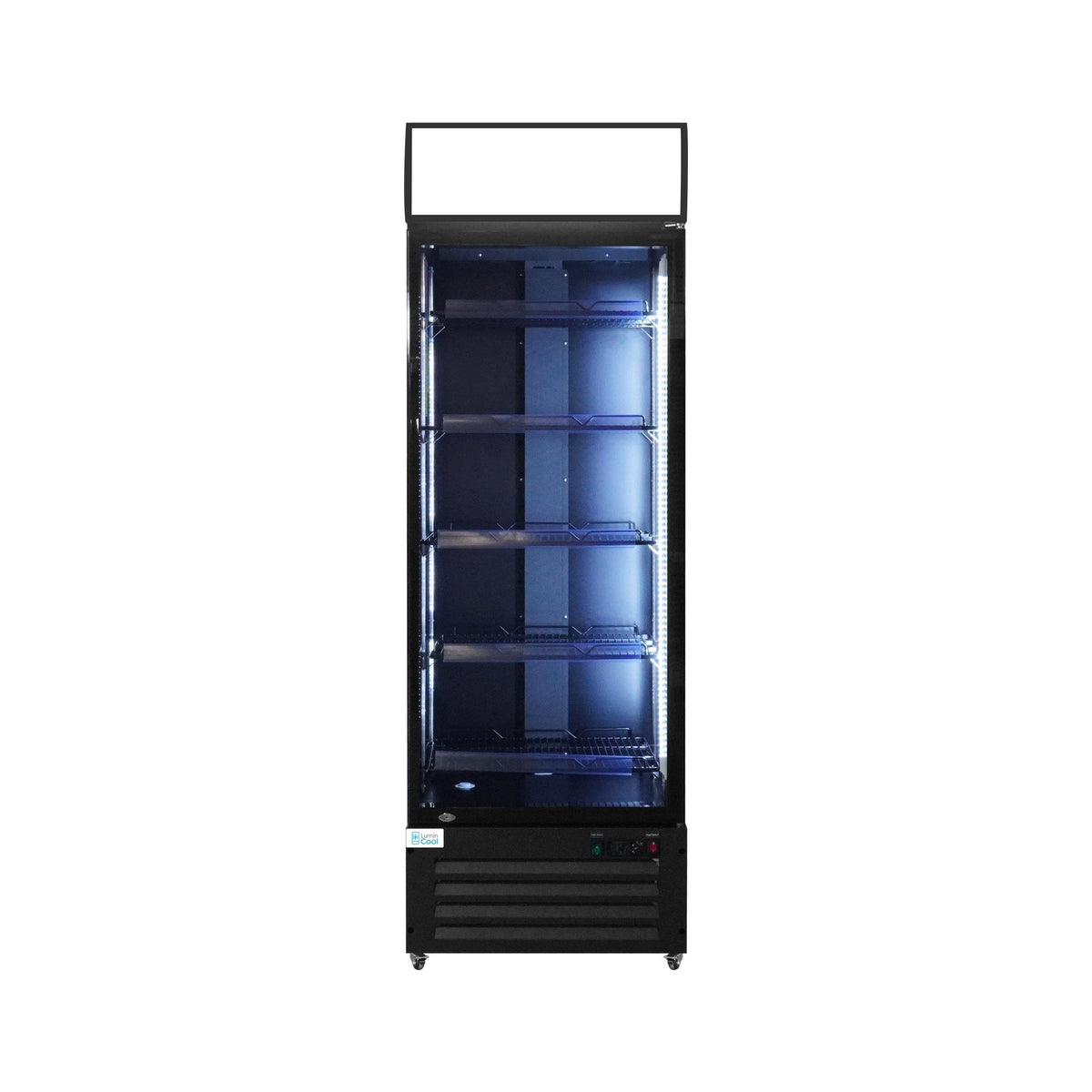 27" Single Door Display Glass Refrigerator Lumin Cool-28R-G1