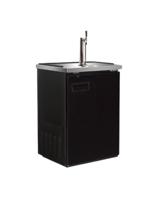 COLDZONE-BCBD1 24" Single Swing Solid Door Keg Cooler image 0