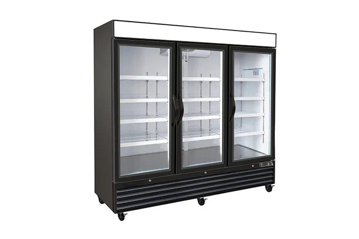 COLDZONE-81F-G3 Triple Swing Door 81" Wide Display Freezer image 0