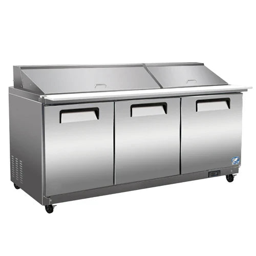 COLDZONE-72STM-3D 72" MEGA Sandwich Salad Prep image 0