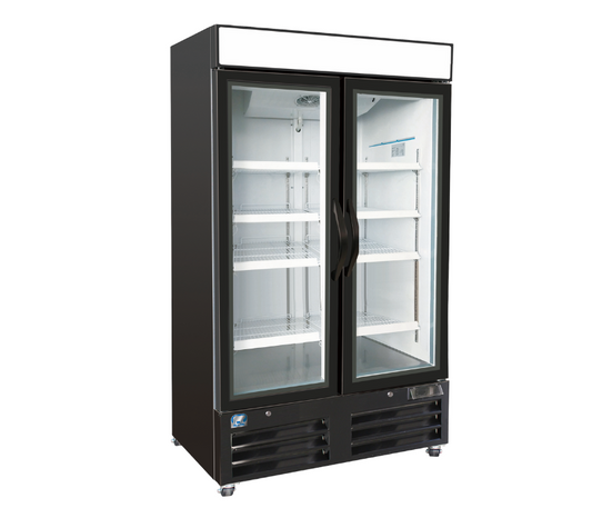 54" Double Door Display Freezer COLDZONE-31F54-G2 (Swing)